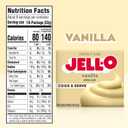 Jell-O Cook & Serve Vanilla Pudding & Pie Filling Mix, 4.6 oz Box (EXP 04/11/27)