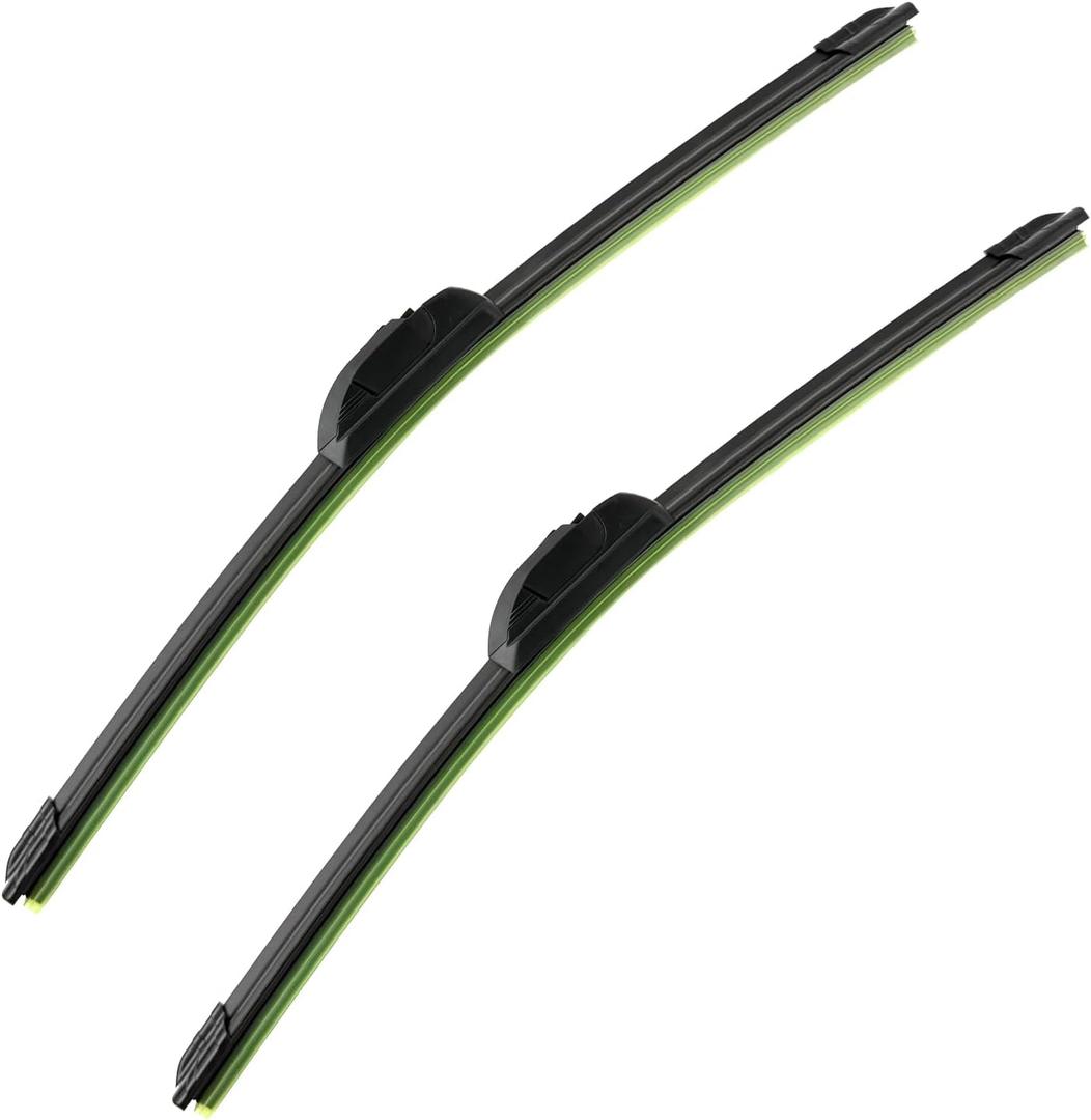 2 Factory Wiper Blades Replacement For 2007-2013 Acura MDX / 2004-2009 Dodge Durango / 2011-2016 Honda CR-Z Original Equipment Windshield Wiper Blades Set 26"+21" (Set of 2) U/J HOOK