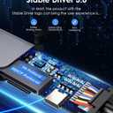 LENTION USB C Hub with 100W Charging, 4K HDMI, Dual Card Reader, USB 3.0 & 2.0 Compatible MacBook Pro, New Mac Air/Surface, Chromebook, More, Stable Driver Adapter (CB-CE18, Space Gray)