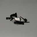 Prime-Line K 5007 Screen and Storm Door Push Button Latch Set With Night Lock, Fits Doors 5/8  1-1/4 In. Thick, Black Finish (Single Pack)