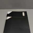 Collapsible File Organizer Box with Handle,12.20x5.11x9.84Inches, Filing Organizer for Home or Office, Small Portable File Box (1 Pack, Black)