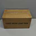 Bread Pan Cast Iron Loaf Pan with Lid Bread Loaf Pan 8.5x4.5 Inch Loaf Pan Enameled Cast Iron Sourdough Loaf Pan, DarkCyan