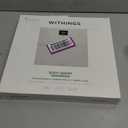 WITHINGS Body Smart - Accurate Scale for Body Weight and Fat Percentage, Body Composition Wi-Fi and Bluetooth Weight Scale, Baby Weight Scale, Smart Scale Apple Health Compatible, Bathroom Scale (White)