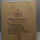 Umbrella Base - Heavy-Duty 19lbs Weighted Outdoor Stand for Patio Table, Tilt, and Lightweight Freestanding Umbrellas by Pure Garden (Black)