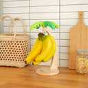 Banana Holder - Banana Hanger Tree with Stainless Steel Hook for Kitchen Countertop