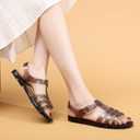 Toddler Sandals Jelly Shoes Girls Unisex Boy Flat Retro Slides Clear Kids Water Slippers Slingback Summer Beach Size 8 Adjustable Buckle Glitter Dress Soft (Black)