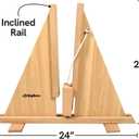 Big Horn 70150 Self-Adjusting Door Holder, All Wood - for Doors as Thin as 1 Inch Or as Thick as 2-1/4 Inch