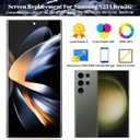 TFT for Samsung S23 Ultra Screen Replacement for Samsung Galaxy S23 Ultra 5g LCD Display for Samsung SM-S918 Touch Screen Digitizer Assembly Repair Kits (with Frame) (Phantom Black)