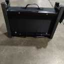 Dayacoco Stadium Seats with Back Support, Portable Bleacher Seat for Bleachers Hold up 400lbs, Wide Bleacher Seat with Shoulder Strap & Handle Perfect for Sports Events (Black, 2pcs)