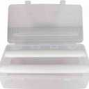 Arts Of India Two Rod Bangle Box For Women,Boxes For Storage Plastic Big Size,Jewellery Box For Travelling,Bride,Poratble Chudi Organizer For Travel,Transparent Organiser. (3 RODS)