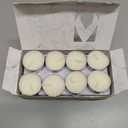 GoodLight Unscented Vegan and Paraffin-Free Tea Light Candles (24 Candles)