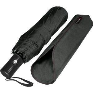 SIEPASA Auto Open & Close Small Travel Umbrella Compact for Backpack-Umbrellas for Rain, Windproof Lightweight Strong Mini Portable Umbrellas for Men and Women.(Black, 1 Pack)