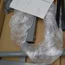 Laptop Table Mobile Adjustable Height Portable Desk Notebook Swivel PC Computer Rolling Desk with Wheels, Laptop Stand for Couch Bedside Hospital Bed Table (Light Walnut)