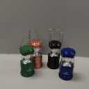 MalloMe Camping Lantern Multicolor Pack of 4 Lanterns for Power Outages, Camping Lights for Tent Hanging, Camp Light Tent Lamp Emergency Battery Powered LED Lantern (Rechargeable Batteries Not Included)