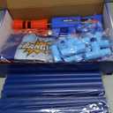 YEEBAY Shooting Game Toy for Age 6, 7, 8,9,10+ Years Old Kids, Boys - 2pk Air Guns & Shooting Target & 24 Foam Balls - Ideal Gift - Compatible with Toy Guns