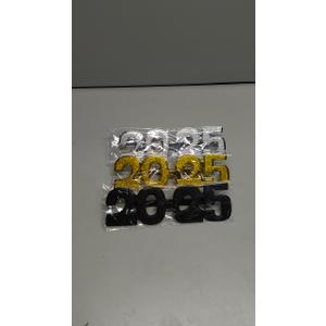2026 Plastic Glasses Happy New Year Glitter Eyeglasses for 2026 Party New Year Eve Costume Photo Prop Supplies