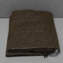 90% Outdoor Sun Shade Cloth, 6'10' Pergola Shade Cover with Grommets, Privacy Screen Sunshades for Patio Garden Backyard Plant, Mocha