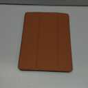 Akkerds Case Compatible with iPad 10.2 Inch 2021/2020/2019, for iPad 9th/8th/7th Generation Case with Pencil Holder, Protective Cover with Soft TPU Back, Auto Sleep/Wake, Brown