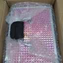 Hododou Girls Jewelry Box Organizer with Drawer & Mirror, Shiny Pink Style Lockable Storage Case for Kid or Little Girls Jewelry and Hair Accessories