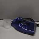 BEAUTURAL Steam Iron for Clothes with Precision Thermostat Dial, Ceramic Coated Soleplate, 3-Way Auto-Off, Self-Cleaning, Anti-Calcium, Anti-Drip Blue