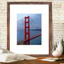 BESCRCL 16x20 Frames, Picture Frames for Wall, Single, Brown