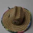 Zylioo Oversize XXL Straw Hat for Men,XL Women Wide Brim Lifeguard Hat,Large Beach Sun Hat with Chin Strap UPF 50+