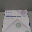 Alcedo Smart Body Fat Scale, Digital Scale with BMI, Fat Percentage, Muscle Mass, Color-Changing with Weight Variation, 400 lb, Bluetooth