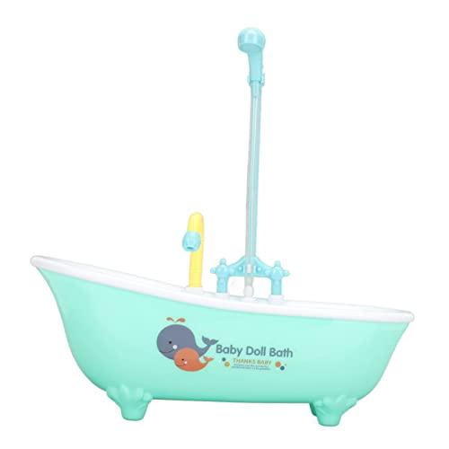Bird Bathtub Pool for Shower, Automatic Bathtub with Faucet, Electric Bird Shower Toy, Parrot Bathtub Birdbath Bowl Bath Feeder for Parakeet Canaries, Swimming Pool Toy
