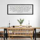 ZZJJHYWGQ Christian Bible Verse Wall Art For I am Persuaded Romans 8:38-39 Bible Verse Sign Decor 32"12" Inspirational Religious for Home Church Large Wood Frame Scripture Wall Hanging (Black)