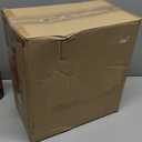 Flush Mount Ceiling Light Fixture for Kitchen Hallway, 2-Light Close to Ceiling Light with Black Metal and Wood Design, Rustic Farmhouse Ceiling (Bulb not Included)