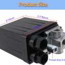 Central Pneumatic Air Compressor Pressure Switch Control Valve Replacement Parts 4-Way Air Compressor Pressure Switch Valve