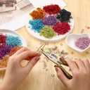 7800 Pieces Chainmail Jump Rings 26 Colors 6mm Open Aluminum Colored Jump Rings for Choker Necklaces Bracelet Jewelry Making DIY Craft