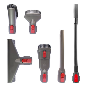 Replacement Vacuum Attachments for Dyson V7 V8 V10 V11 V15 Perfect for Dryer Vent, Car Detailing and Corners Cleaning - Household Cleaning Kit (Attachment and Flexible Crevice Tool)