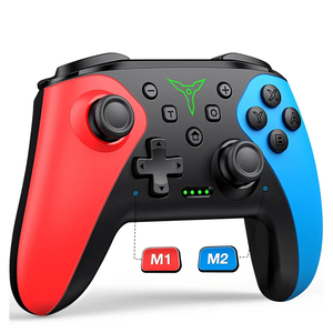 Wireless Switch Controller for Nintendo Switch/Lite/OLED Controller, Switch Controller with a Mouse Touch Feeling on Back Buttons, Extra Switch Pro Controller with Wake-up,Programmable, Turbo Function