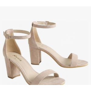 Ankis Heels for Women Open Toe Ankle Strap Chunky Heel Sandals 2.75 Inch Size 7