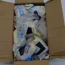 24 pairs of rainproof shoe covers - disposable plastic rain shoe covers - men's and women's plastic shoe covers, waterproof and non slip shoe covers, transparent and individually packaged