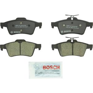 BOSCH BC1095 QuietCast Premium Ceramic Disc Brake Pad Set - Compatible with Select Ford Focus; Jaguar XF, XJ; Mazda 3, 5; Pontiac Solstice; Saturn Sky; Volvo C30, C70, S40, V50 + More; REAR