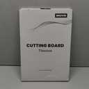 Titan Carve Titanium Cutting Board | Double-Sided Metal Titan Carve Cutting Board for Kitchen Chopping Board Dishwasher Safe, Rustproof & Durable for Meat & Vegetables | 13.4 x 9 Inches