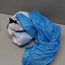 anroog Inflatable Shark Costume Kids with LED Lights Halloween Blow Up Lighted Shark Costumes for Boys Girls Party Cosplay (Blue)