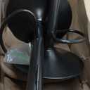 Bar Stools Set of 2, Swivel Counter Height Barstools with Back, Adjustable Modern Bar Chairs, Tall Armless PU Leather Kitchen Island Stool, Brown