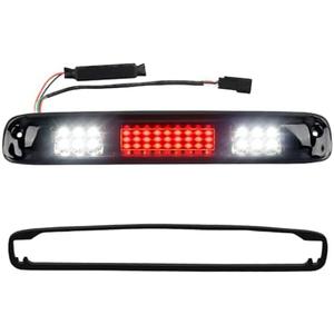 RAVSOFT LED 3rd Third Brake Light Smoked Lens with Seal Gasket For 1999-2006 Chevy Silverado GMC Sierra 1500 2500 3500 Classic High Mount Stop Lamp Assembly