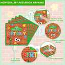 122 Pcs Cookie Party Supplies For Baby Boys Girls Birthday Party for 20 Guests