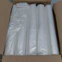 Premium 40-45 Gallon Trash Can Liners 250 Count (40" x 48") – Strong Multipurpose Clear Trash Bags on Easy-Tear Rolls for Home, Office, Commercial & Industrial Use