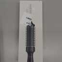 Thermal Brush,Lena 1.5 Inch All-in-1 Heated Round Brush with Titanium Barrel-Infrared&Negative Ion Technology,Smooth,Frizz-Free Styling Tool,5 Heat Settings,LED Display,Black