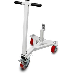 Heavy Duty Trailer Dolly, 3500 lb Tongue Weight Trailer Mover Dolly with 2 inch Ball, Angle Adjustable, Suitable for RV Boat Motorcycle Jet Ski
