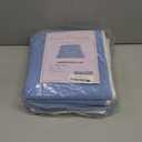 Elaine Karen Adult Bibs for Eating - Adult Bibs for Women - Bib for Men & Seniors - Bib for Adults, Clothing Protector, 100% Cotton Terry Cloth, Large 18x30, Absorbent, Machine Washable, Blue, 6 Pack