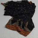 Ekouaer Women's Two Piece Lounge Set Short Sleeve Shirt and Capri Pants Mumu Pajama with Pockets Loungewear Pjs Sets M