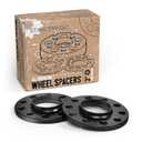 2pcs 10mm 5x120 Hubcentric Wheel Spacers Compatible with 1996-2003 BMW 525i 528i 530i 540i M5 (74.1mm Bore) Black E39 525 528 530 540