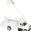 International 4200 Line Maintenance Service Truck White Long Haul Trucker Series 1/43 Diecast Model by New Ray