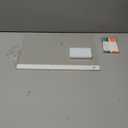 LED Note Board with ColorsLED Drawing Board for Kids, Light Up Acrylic Dry Erase Board with Stand,7 Markers, Rewritable Message Board Creative Fun for Home, Classrooms, Gifts13.7X 10Inch (White)